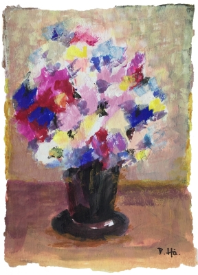 Blumenstrauss impressionistisch
